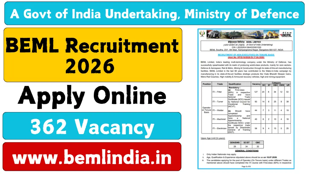 beml-recruitment-2026